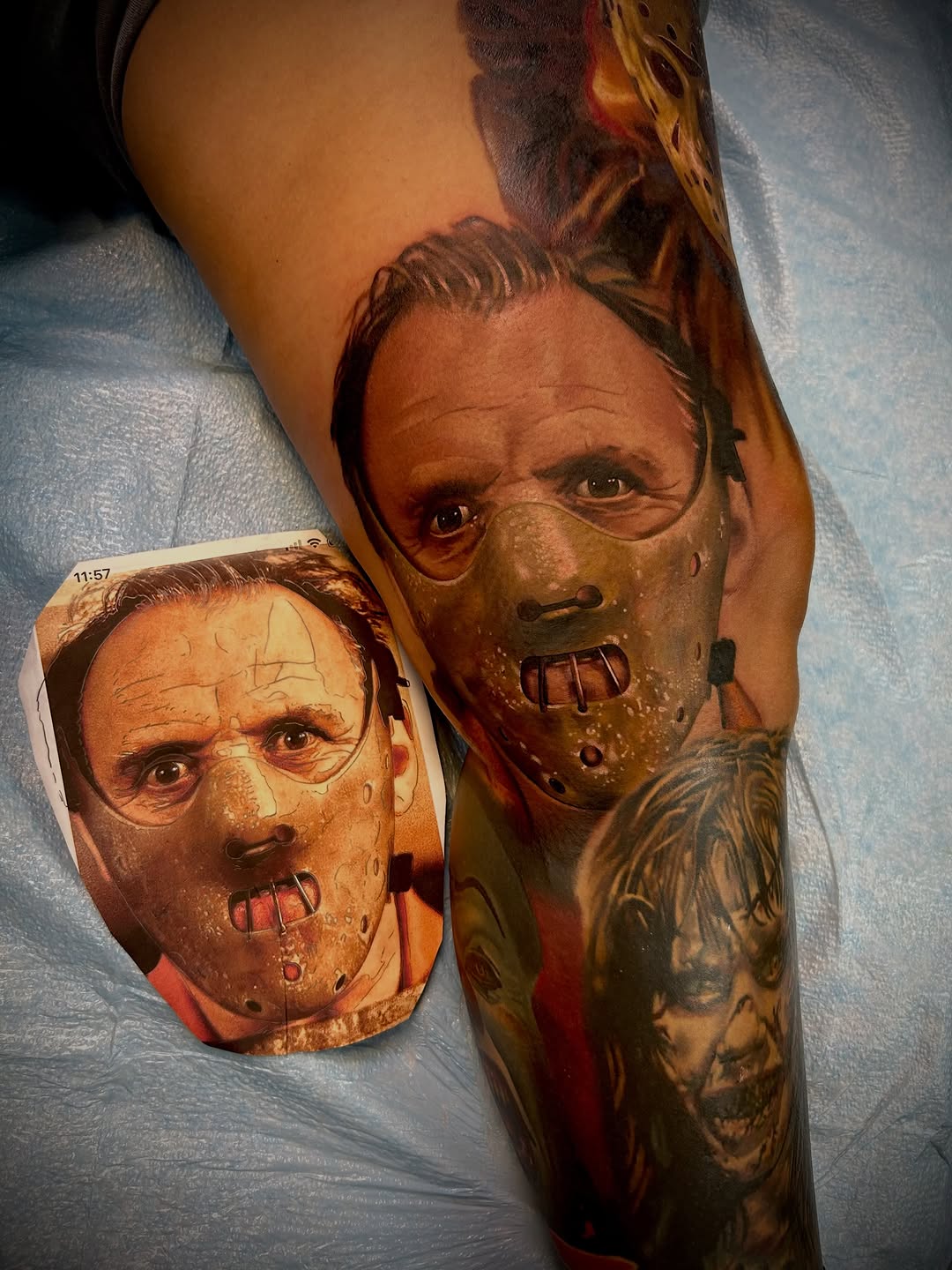 Tattoo by @secret_addiction_tattoos — realism, dark_realism