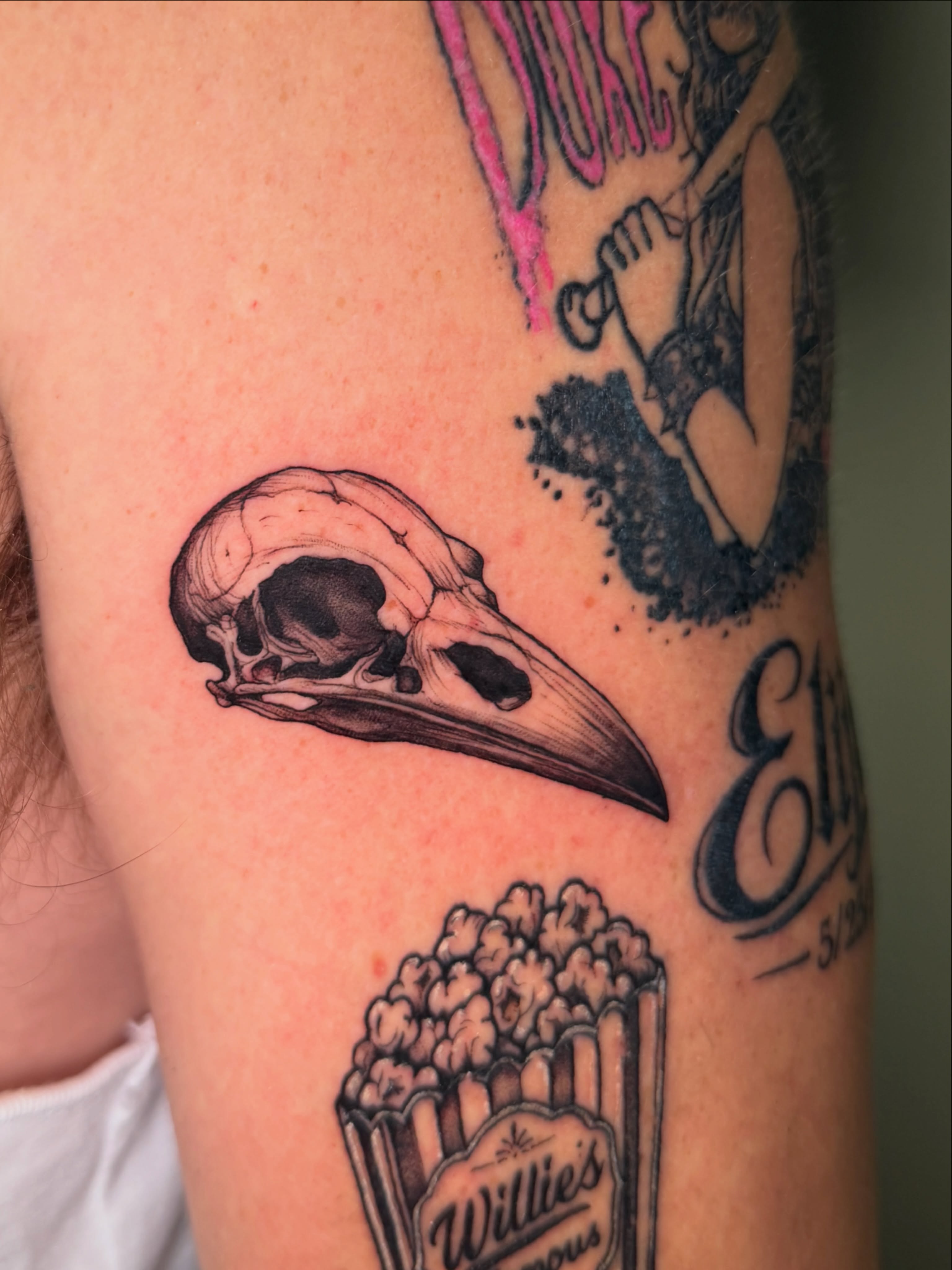 Tattoo by @brikrangeltattoo — realism, black_and_grey
