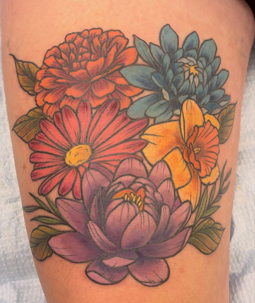 Tattoo by @chainsmokinmeg — realism, color