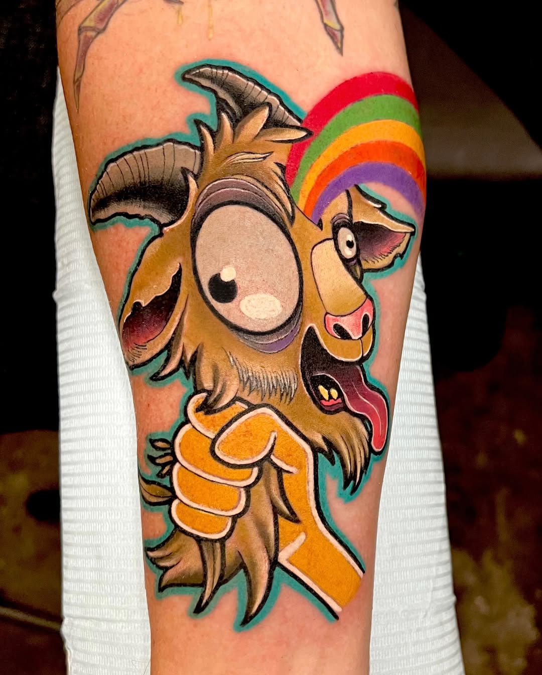 Tattoo by @howietattoos β new_school