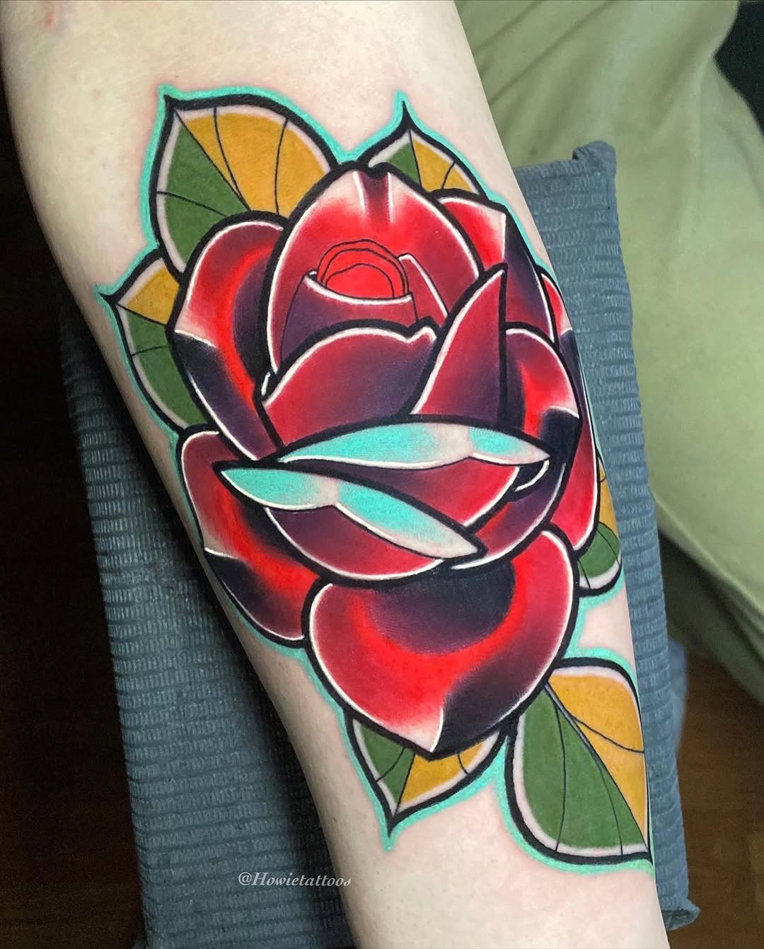 Tattoo by @howietattoos β american_traditional