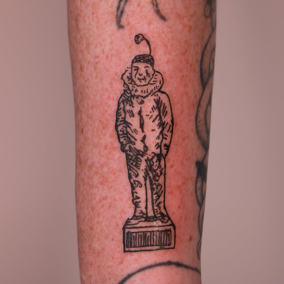 Tattoo by @chickpeatattoos — ignorant, sketch