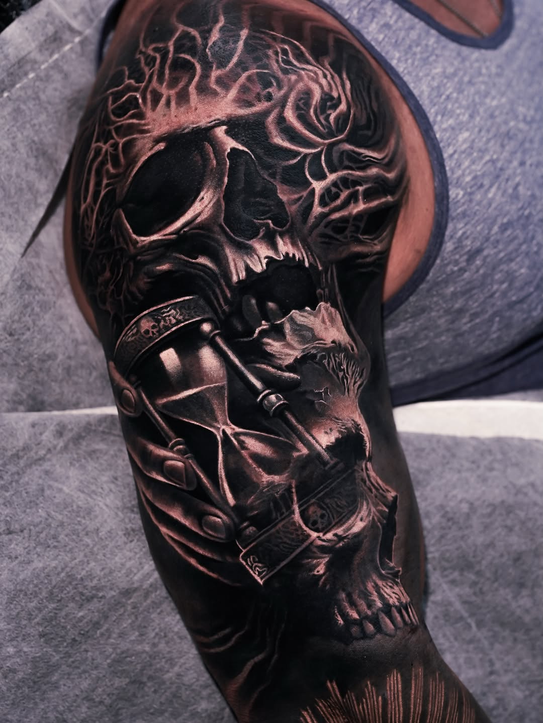 Tattoo by @lange_tattoo — realism, dark_realism