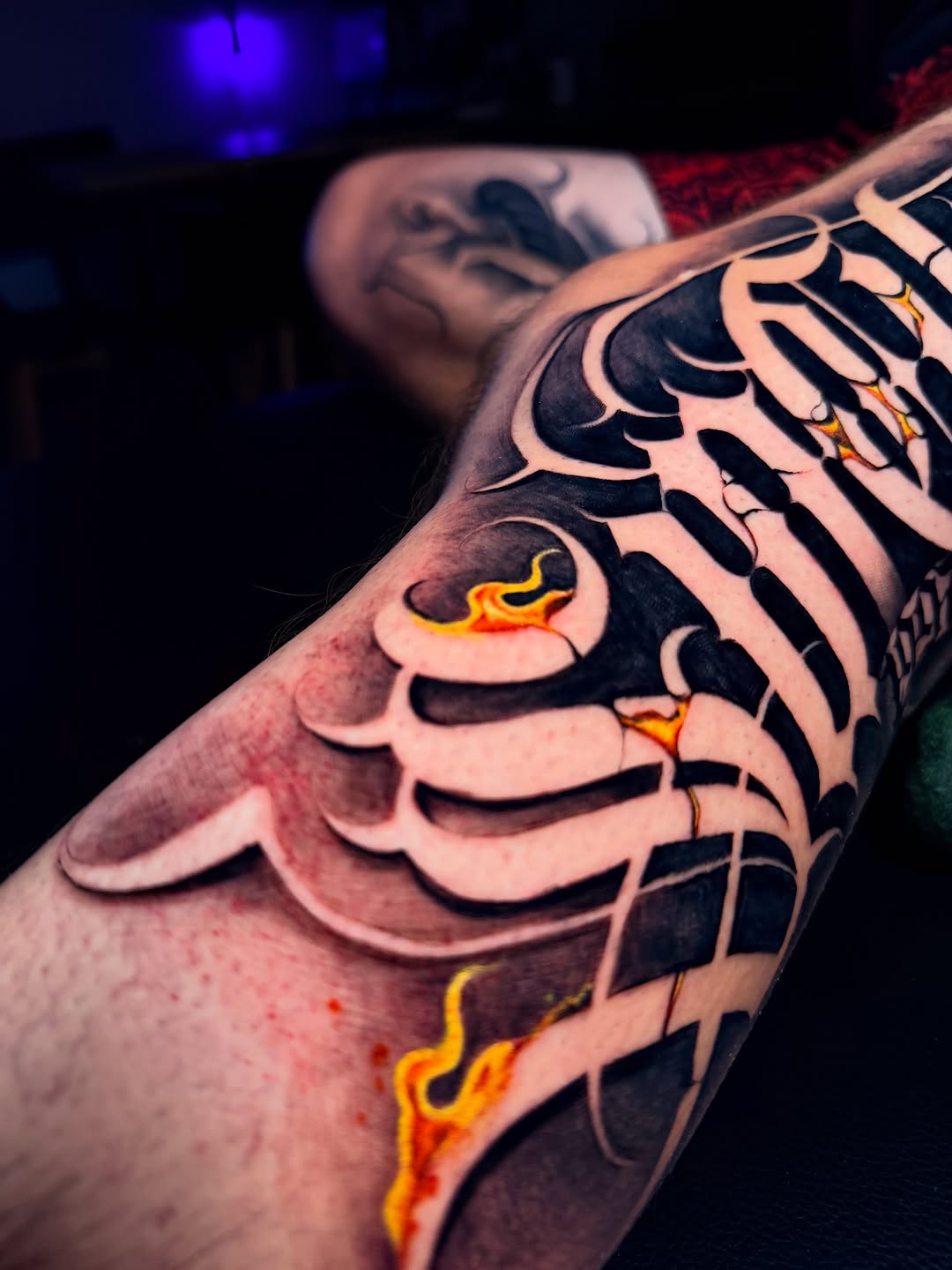 Tattoo by @stillballin6_ — blackwork, realism