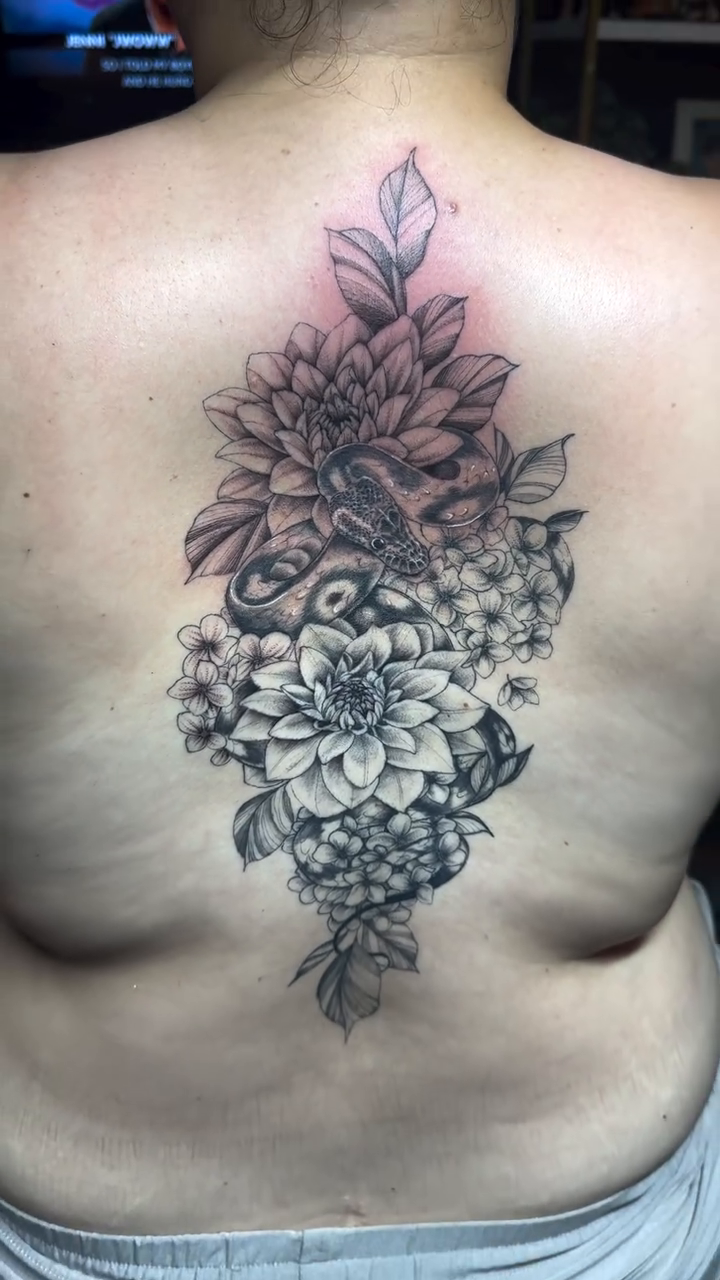 Tattoo by @hy_ink — black_and_grey, realism