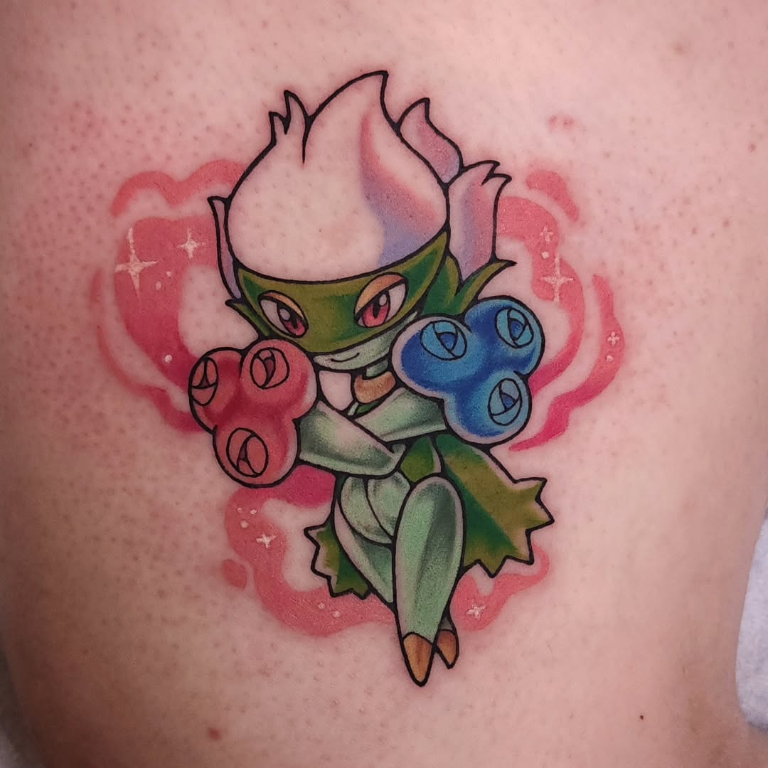 Tattoo by @darkwood.tattoos — anime
