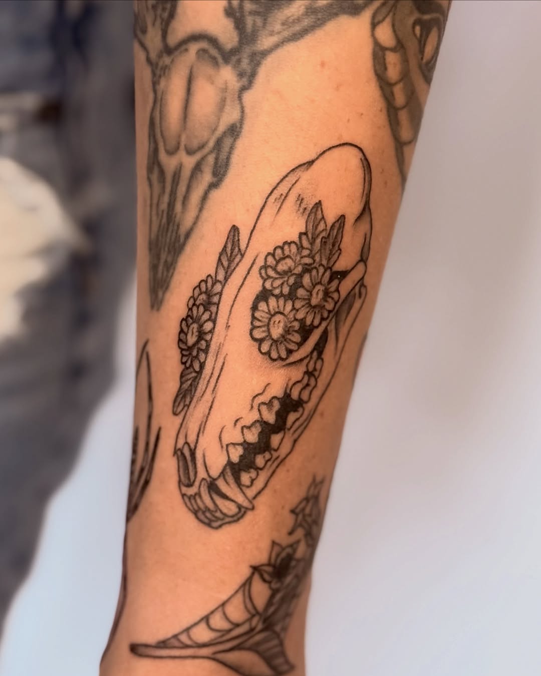 Tattoo by @mr.goodboy.ink โ black_and_grey, fine_line