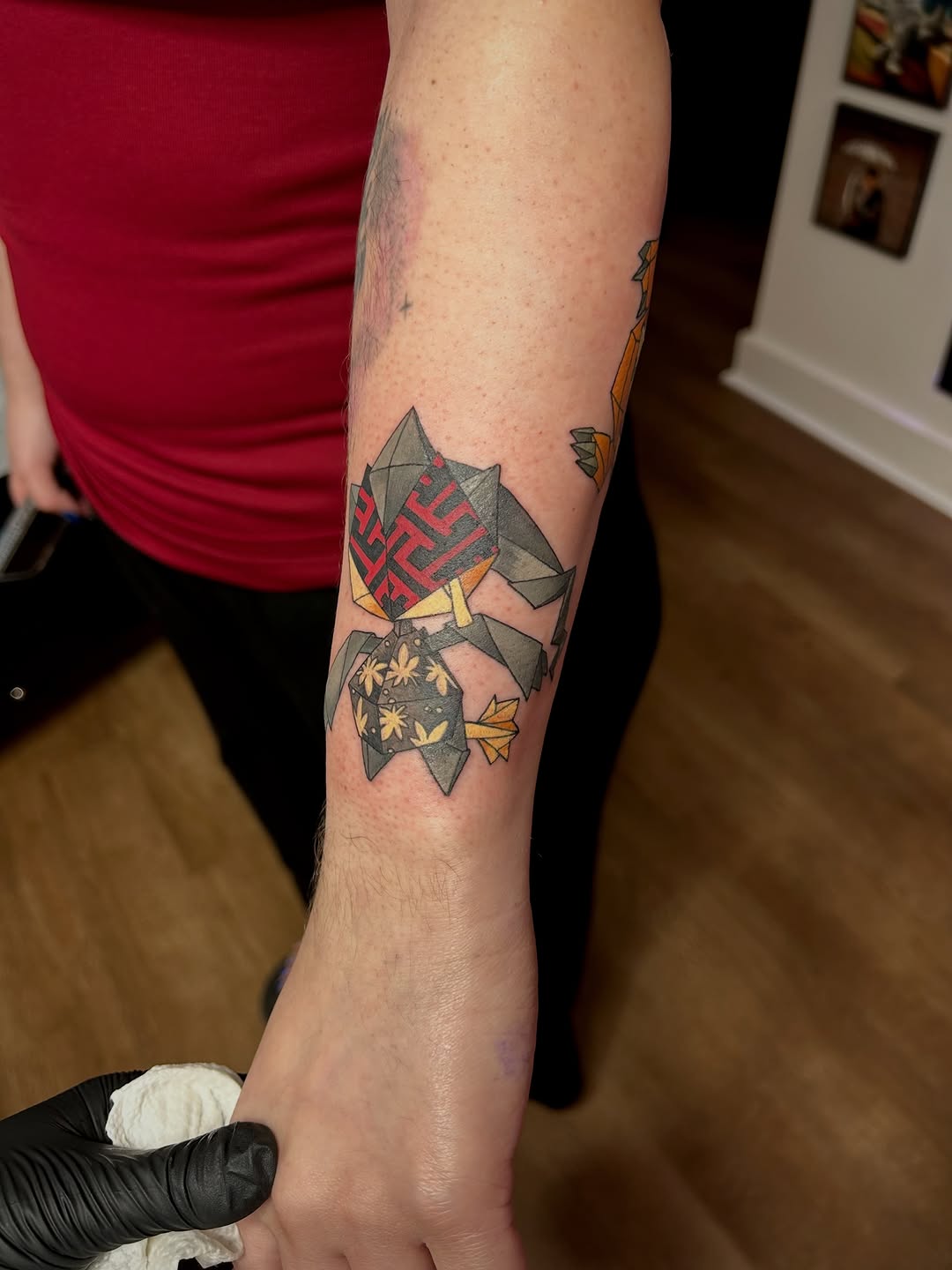 Tattoo by @little.bee.stings — new_school, anime