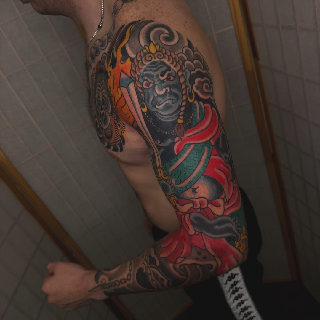 Tattoo by @liztattooer — japanese_irezumi