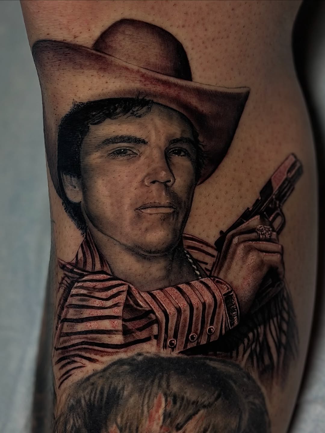 Tattoo by @ibanez773 โ realism, black_and_grey