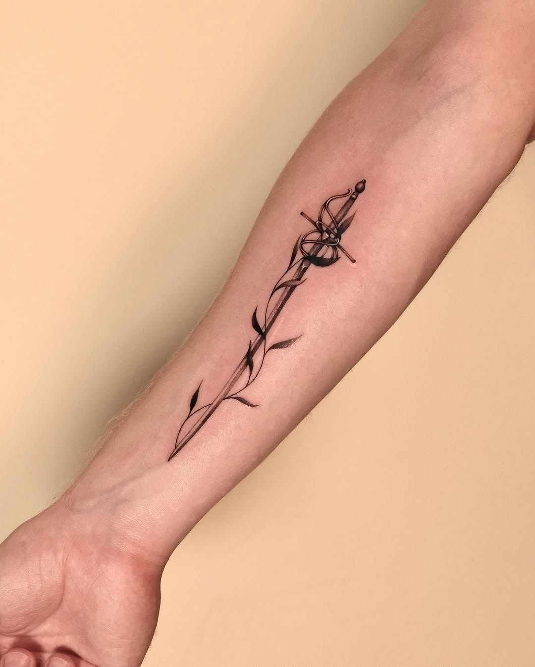 Tattoo by @koko.inker.houston β fine_line, black_and_grey