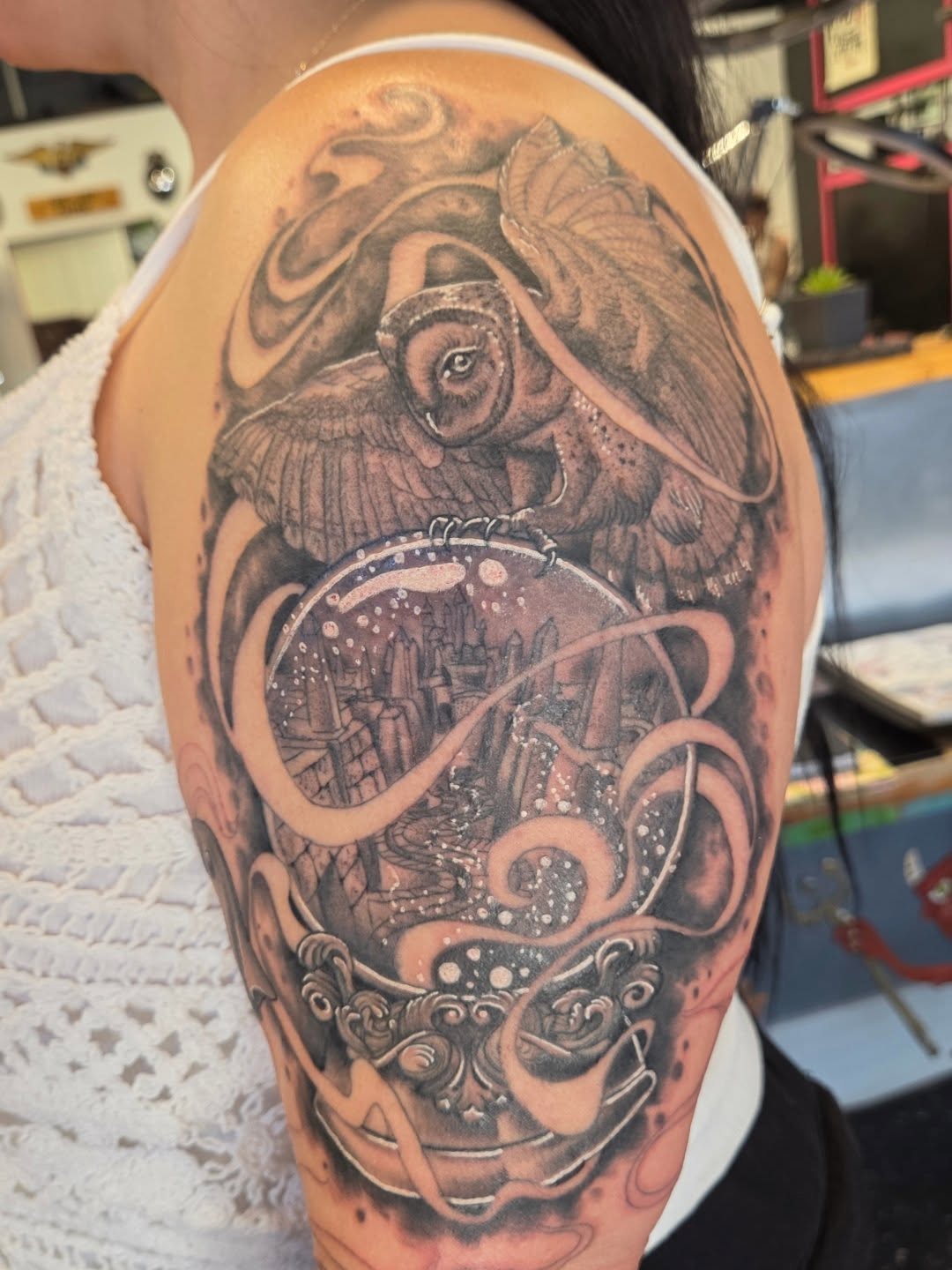 Tattoo by @you_aint_seen_muffins_yet β black_and_grey, realism