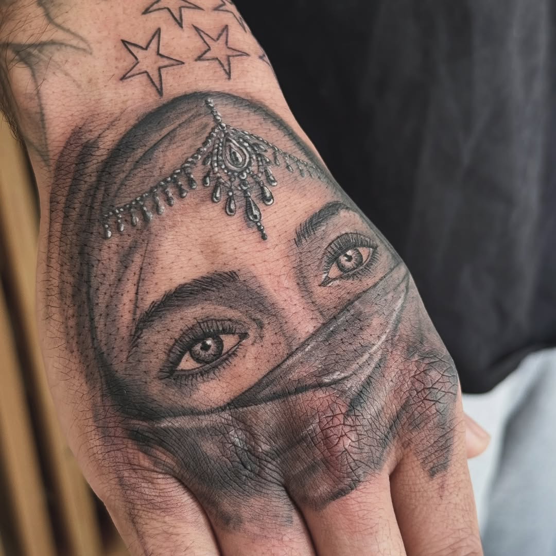 Tattoo by @clairejames_tattoo โ realism, black_and_grey