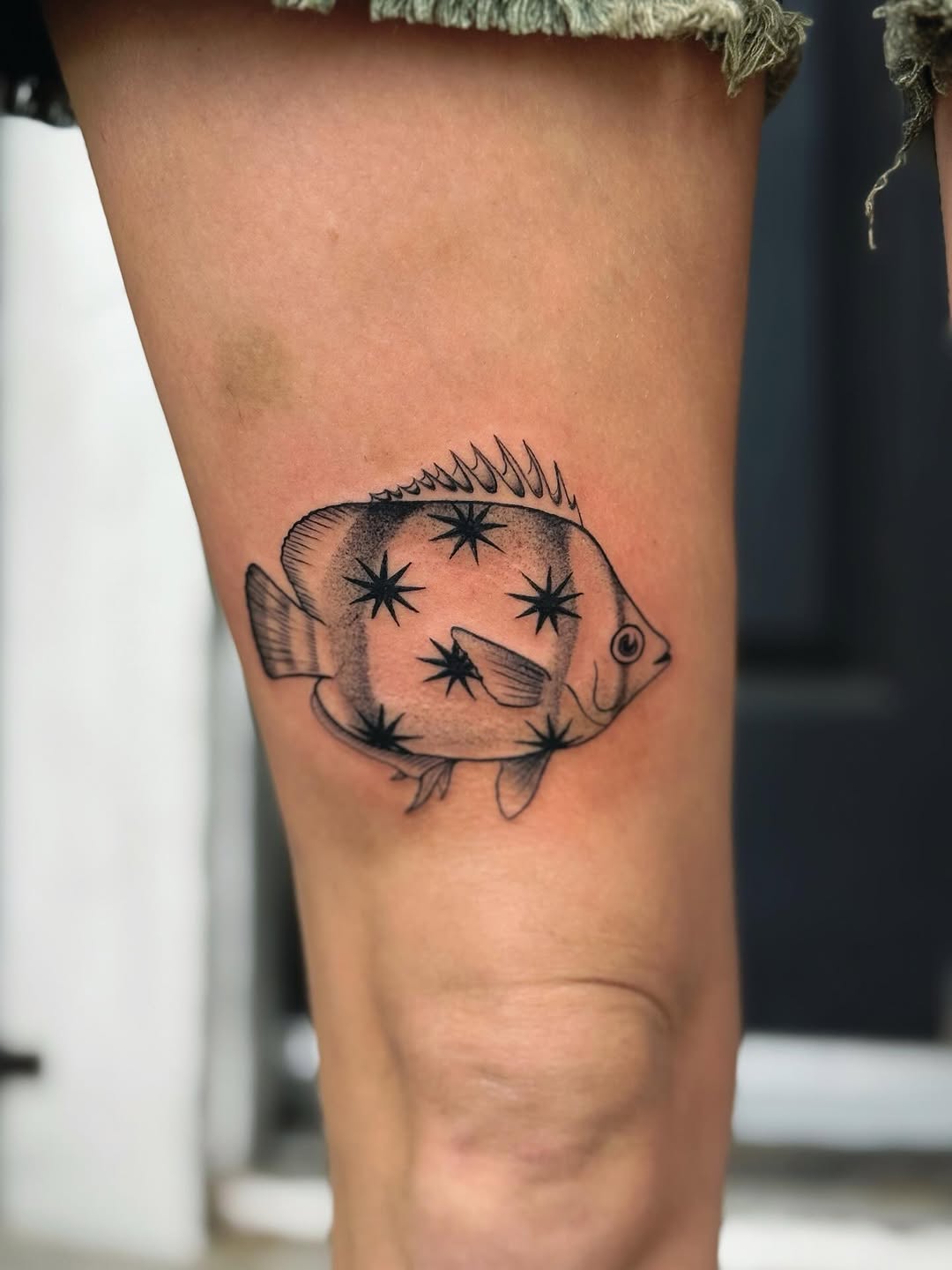 Tattoo by @ratchelrob — black_and_grey, illustrative