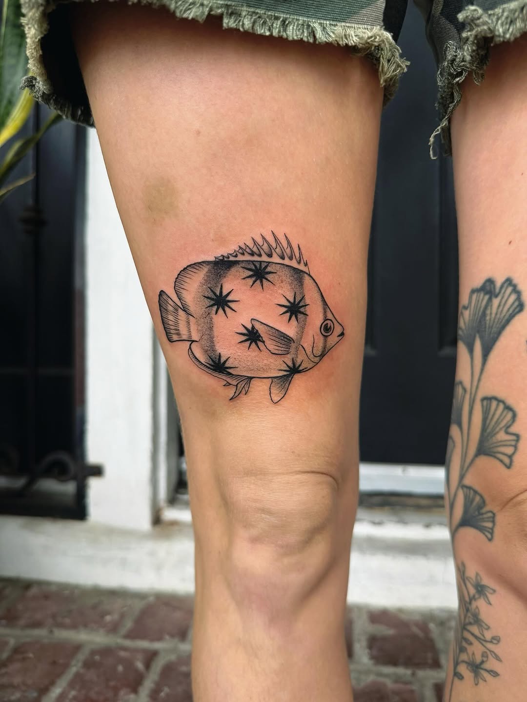 Tattoo by @ratchelrob — black_and_grey, fine_line