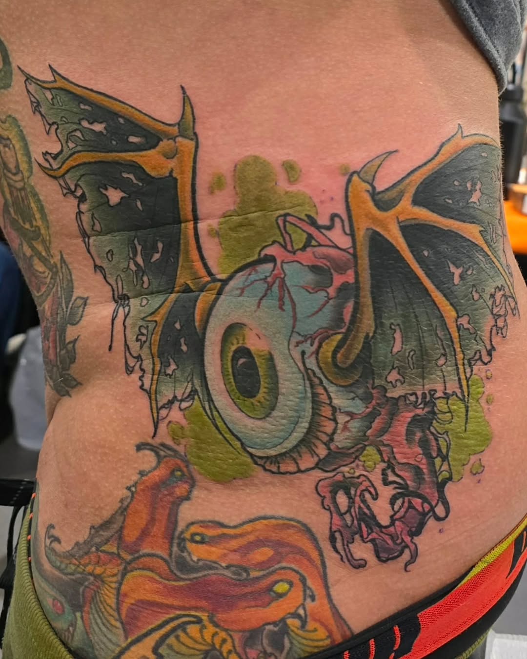 Tattoo by @cre8tionsink — new_school, dark_realism