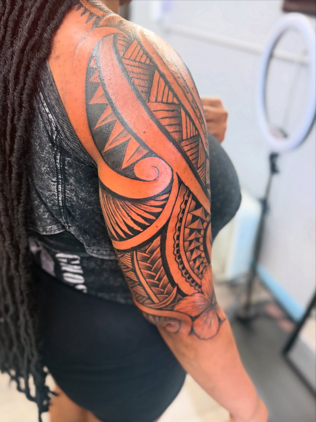 Tattoo by @inkbyjaee — tribal, blackwork
