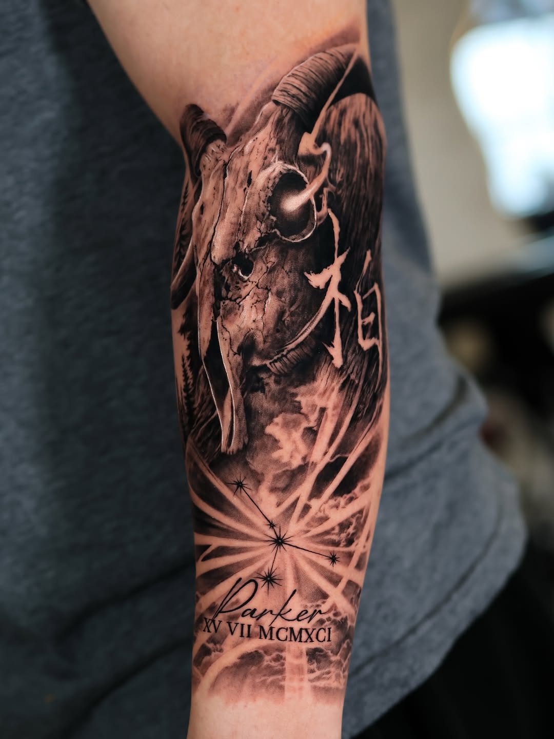 Tattoo by @tattooist_reset — realism, black_and_grey
