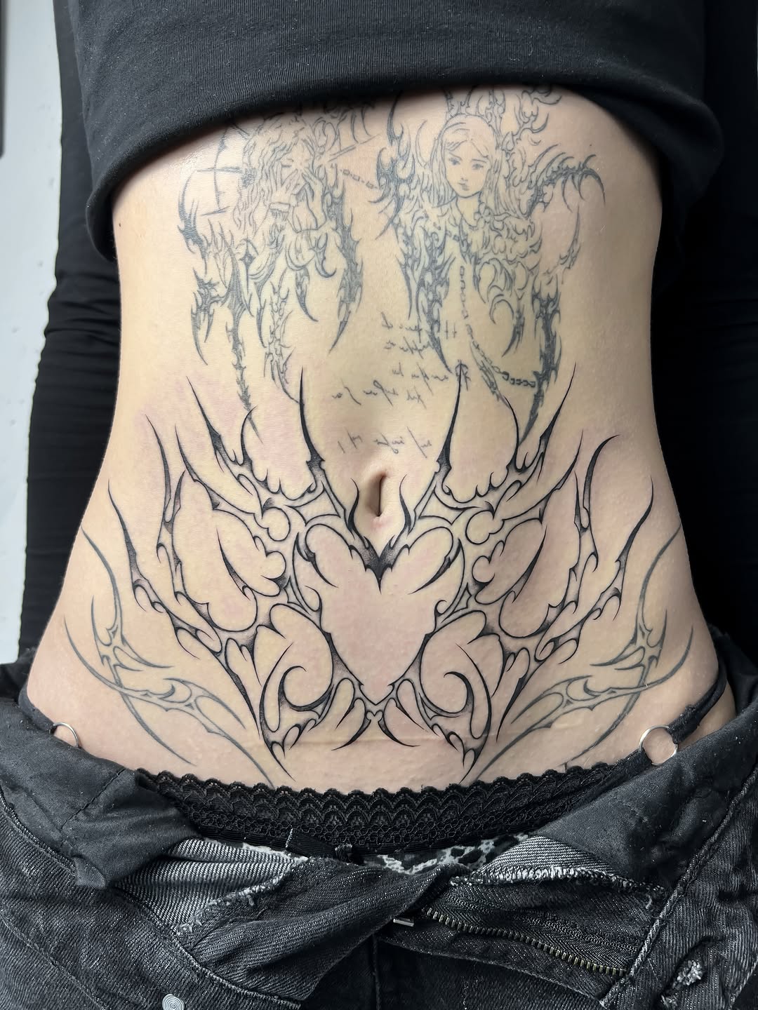 Tattoo by @kalambur.tattoo — blackwork, ornamental