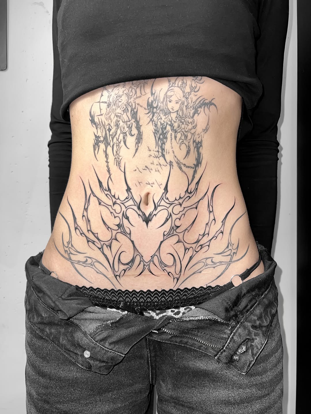Tattoo by @kalambur.tattoo — blackwork, ornamental