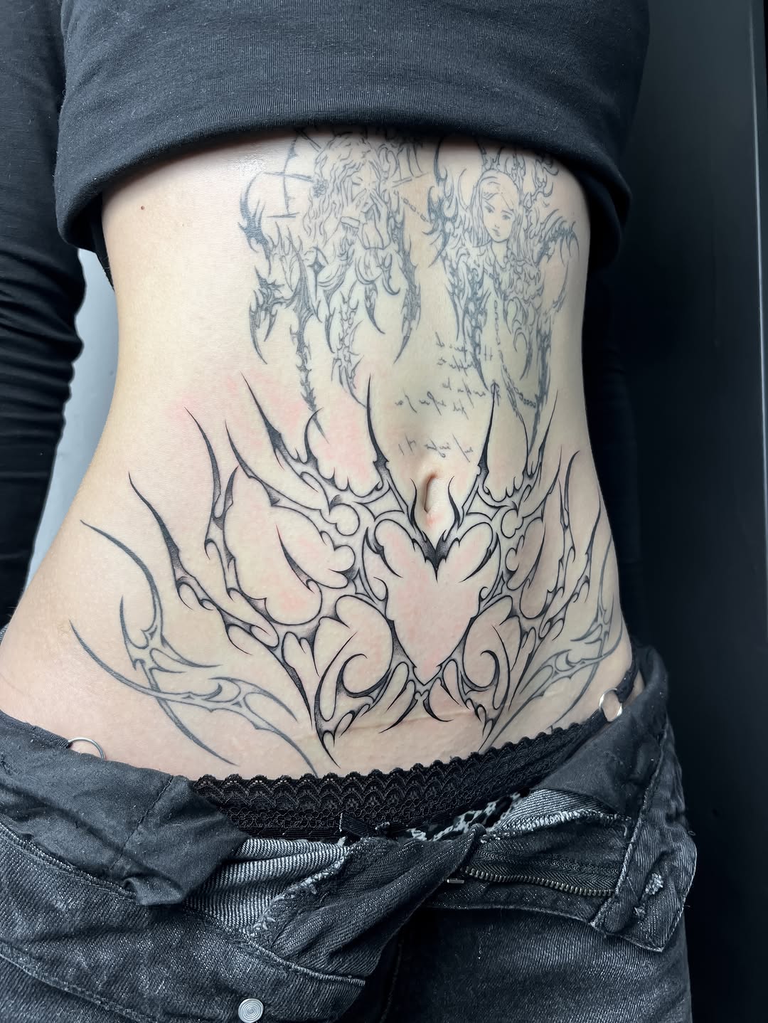 Tattoo by @kalambur.tattoo — blackwork, ornamental