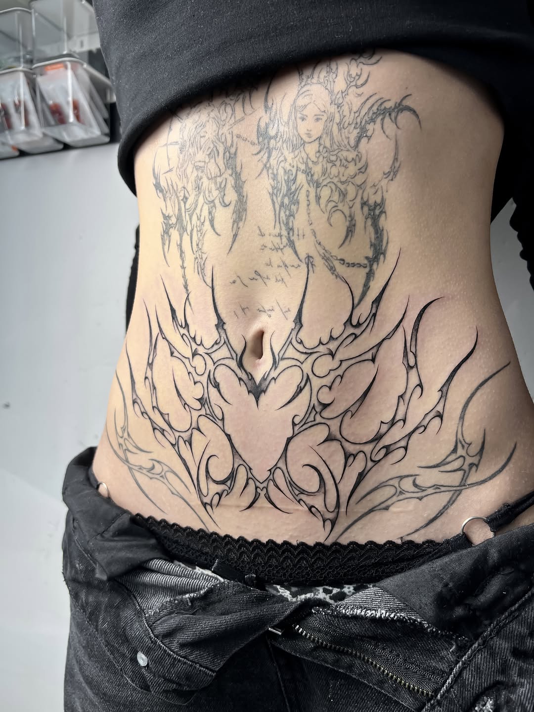 Tattoo by @kalambur.tattoo — blackwork, ornamental
