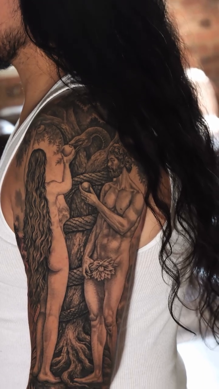 Tattoo by @jackitsforever — black_and_grey, realism