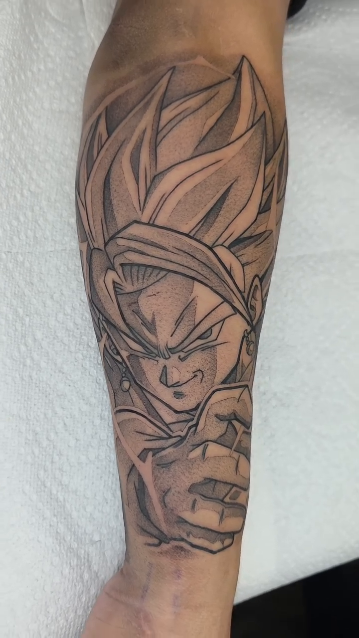 Tattoo by @traditional_tattoos20 — anime