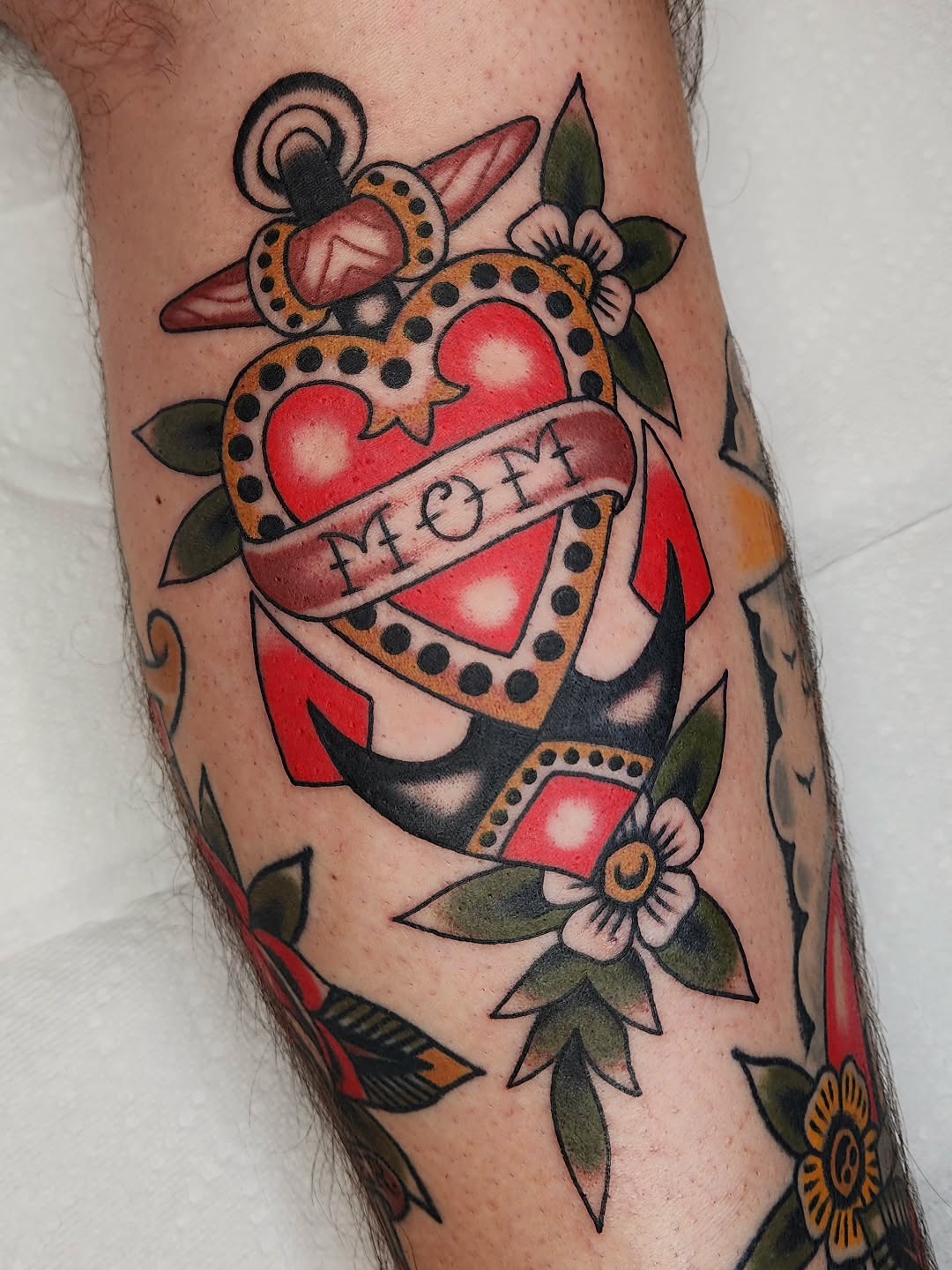 Tattoo by @adambarnestattooer β american_traditional