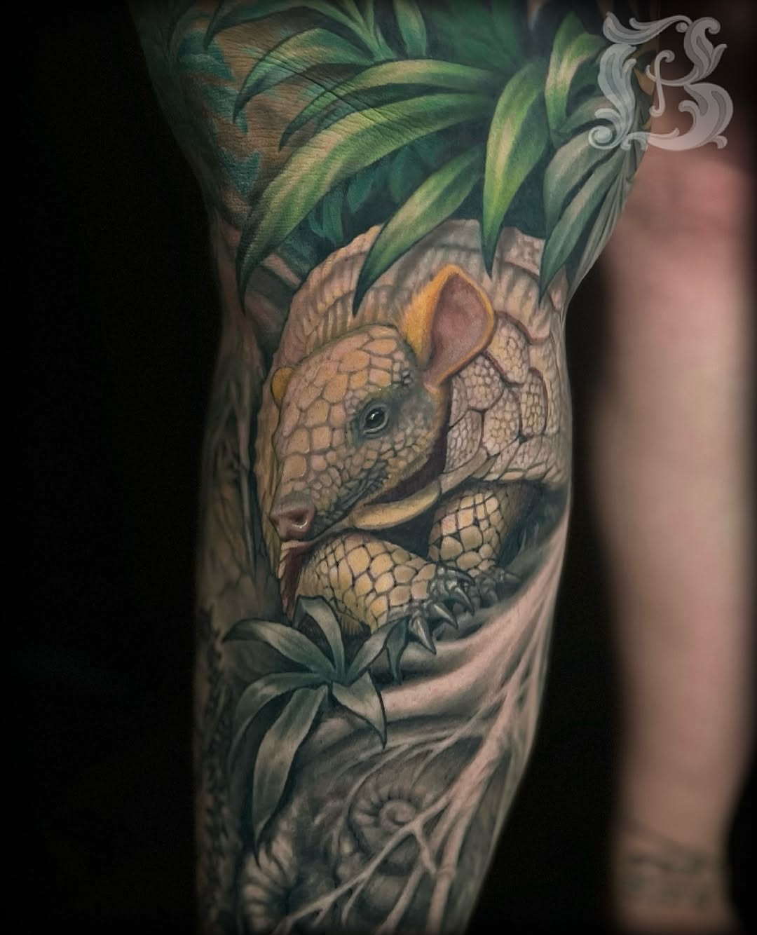 Tattoo by @brianchamberstattoo — realism, black_and_grey