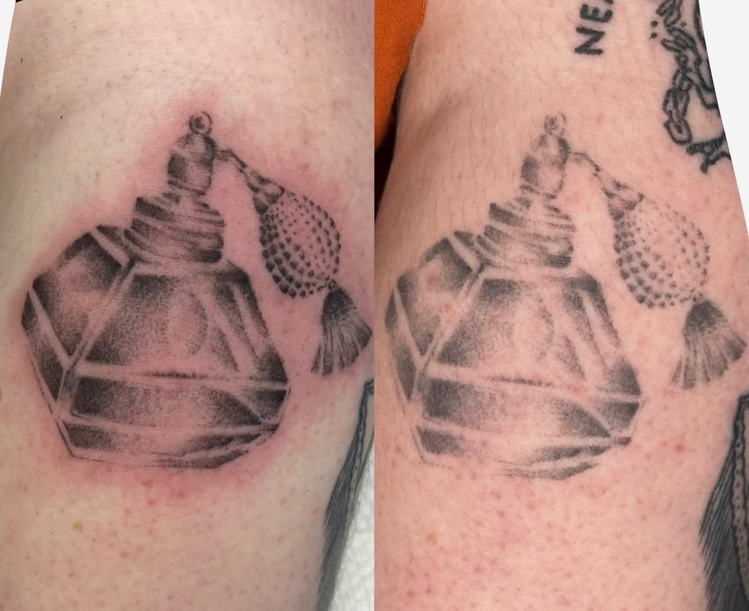 Tattoo by @en__jpeg — dotwork, black_and_grey