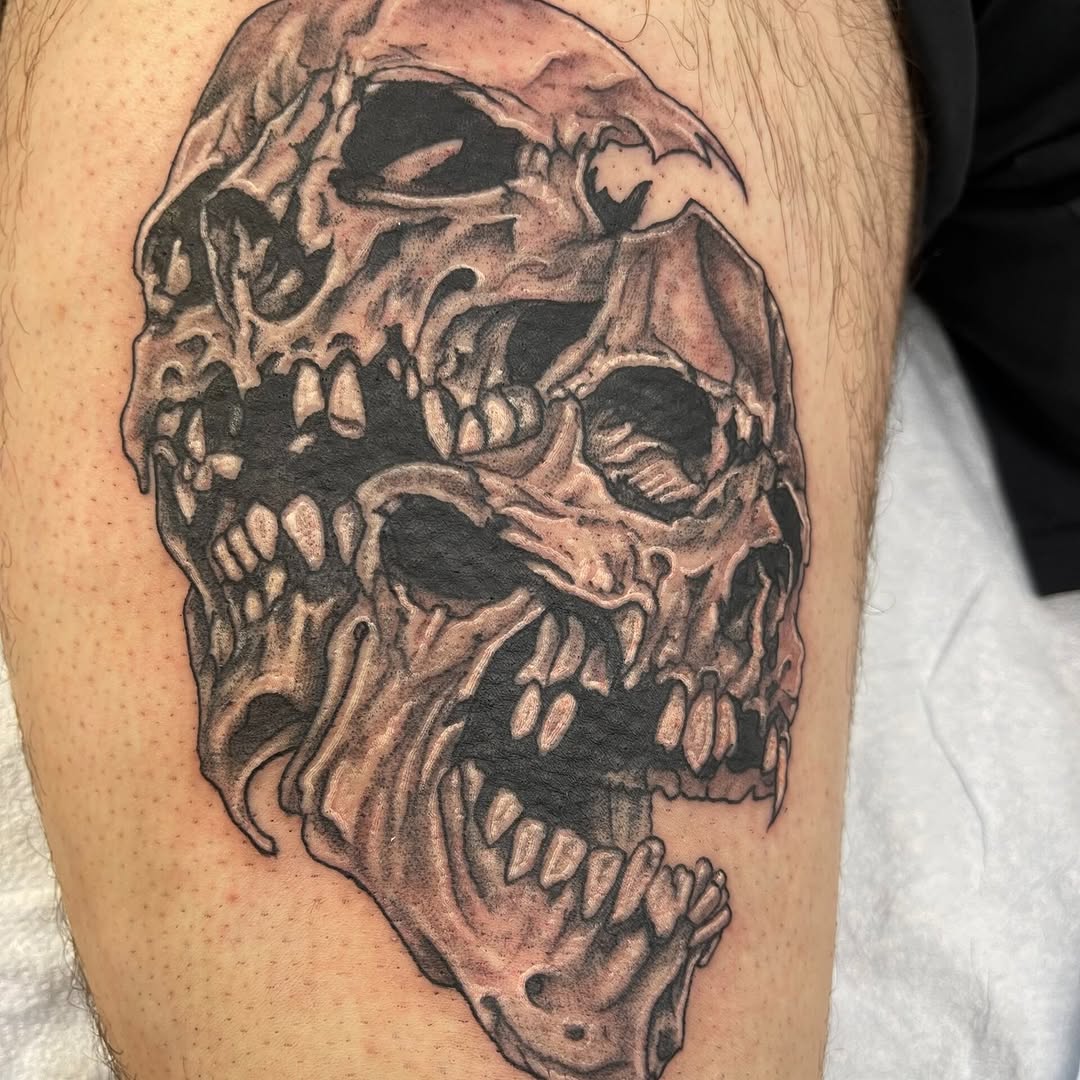 Tattoo by @mattfuckinwilliams — realism, dark_realism