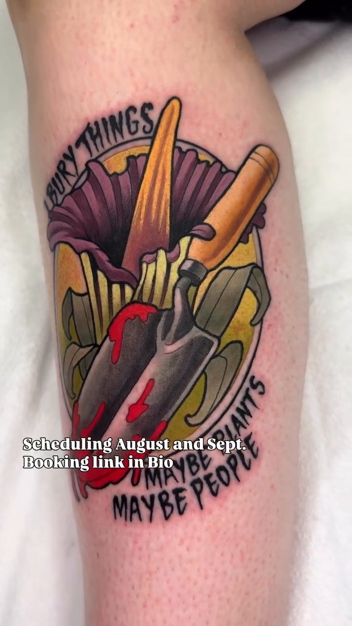 Tattoo by @kielf_tattoos โ neo_traditional, trash_polka