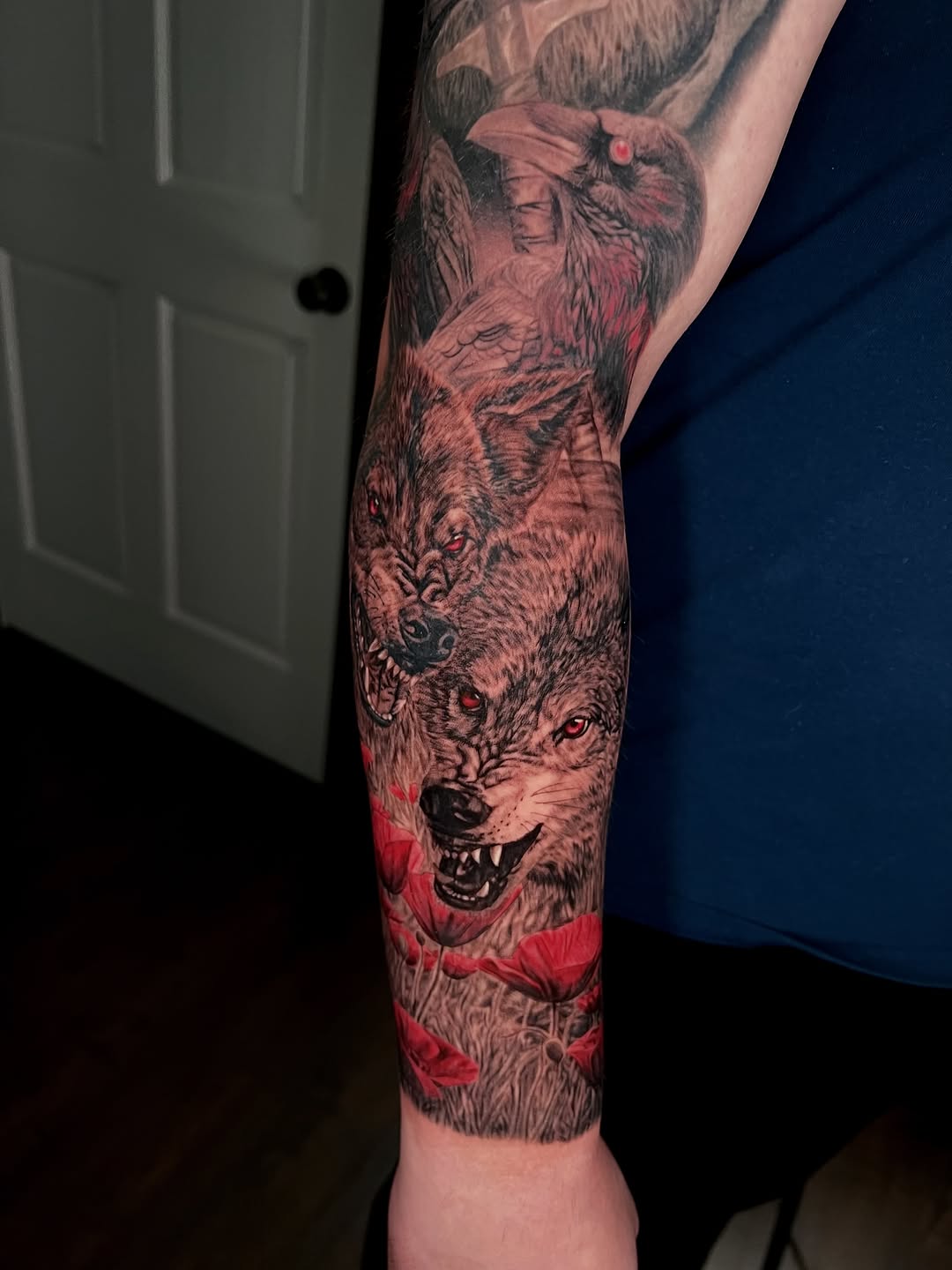 Tattoo by @zombiecattats โ realism, black_and_grey