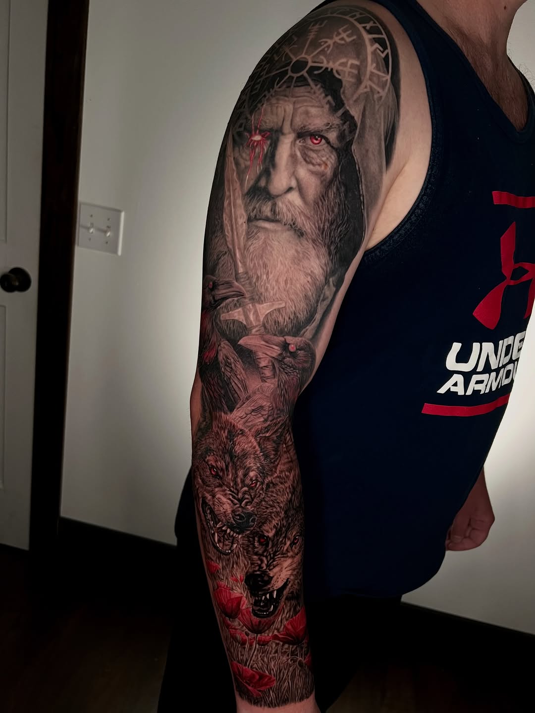 Tattoo by @zombiecattats โ realism, black_and_grey