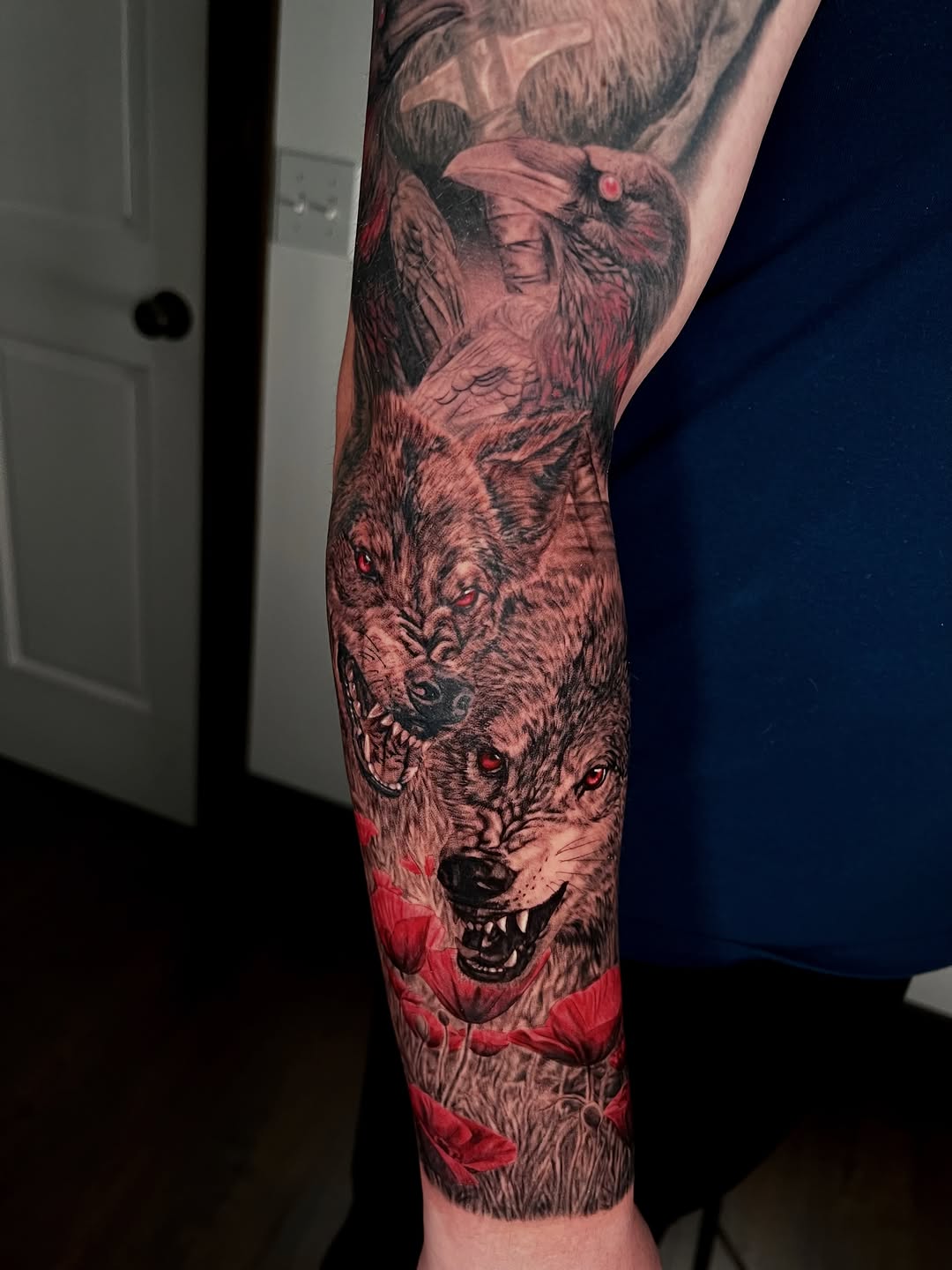 Tattoo by @zombiecattats โ realism, dark_realism