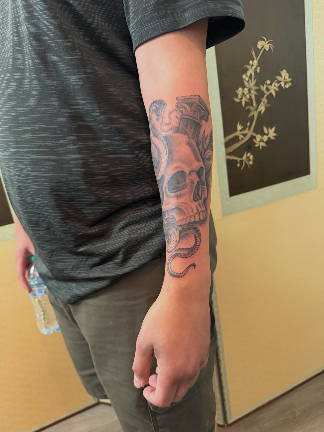 Tattoo by @tattoos_by_dustin — black_and_grey, realism