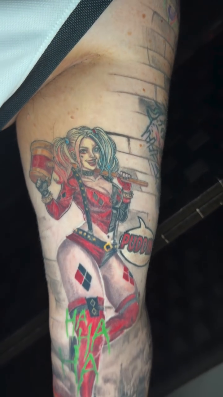 Tattoo by @sheannatattoo — realism, trash_polka