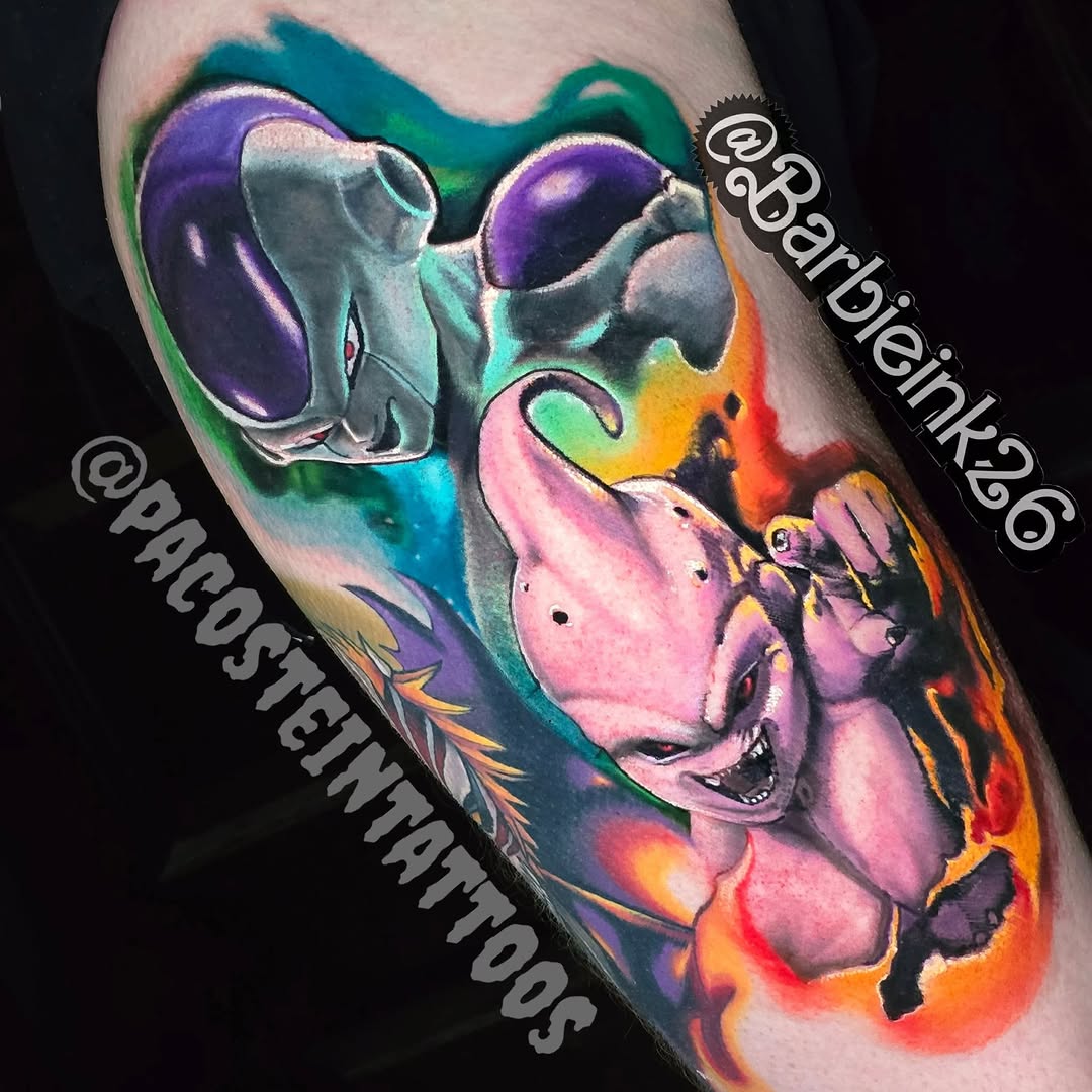 Tattoo by @barbieink26 — anime, realism