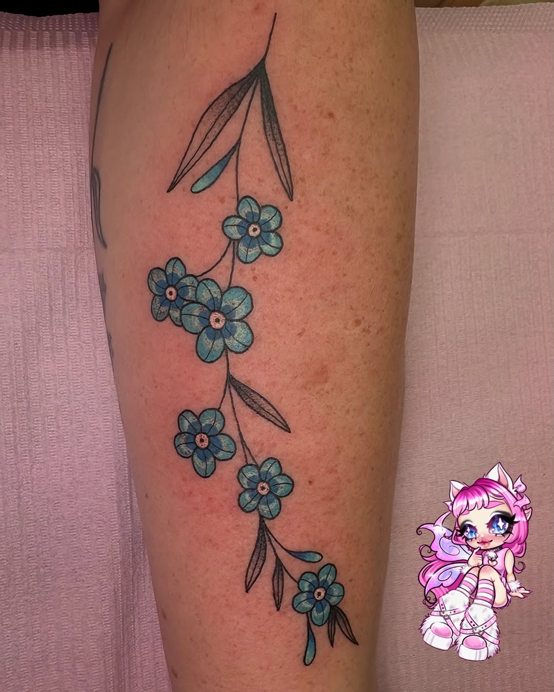 Tattoo by @skaikattcxart — fine_line, illustrative
