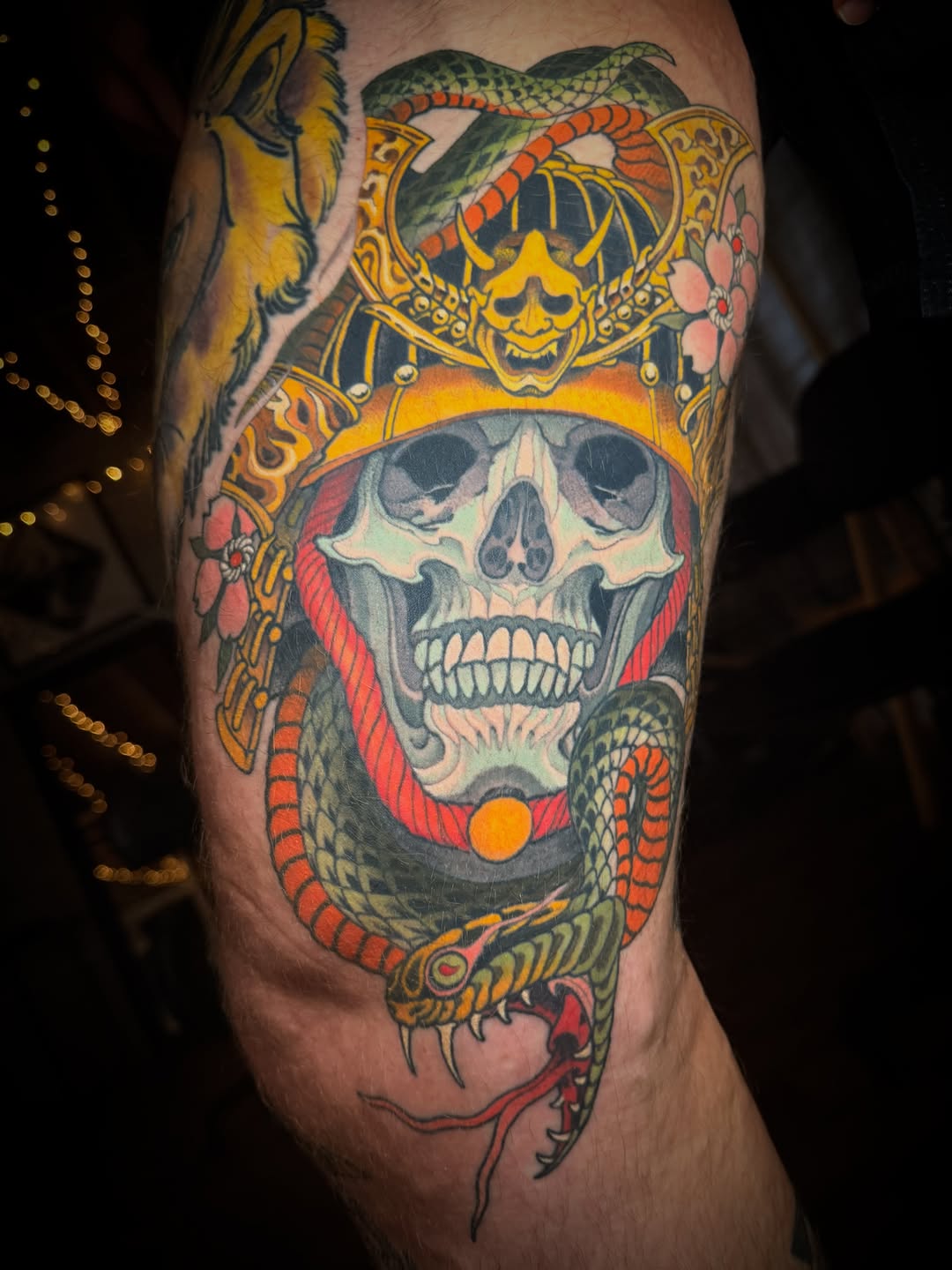 Tattoo by @aaronriddletattoos — japanese_irezumi, neo_traditional