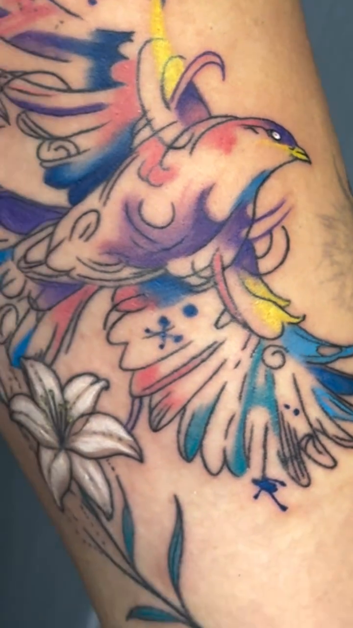 Tattoo by @tattoosbyra_ β neo_traditional, watercolor