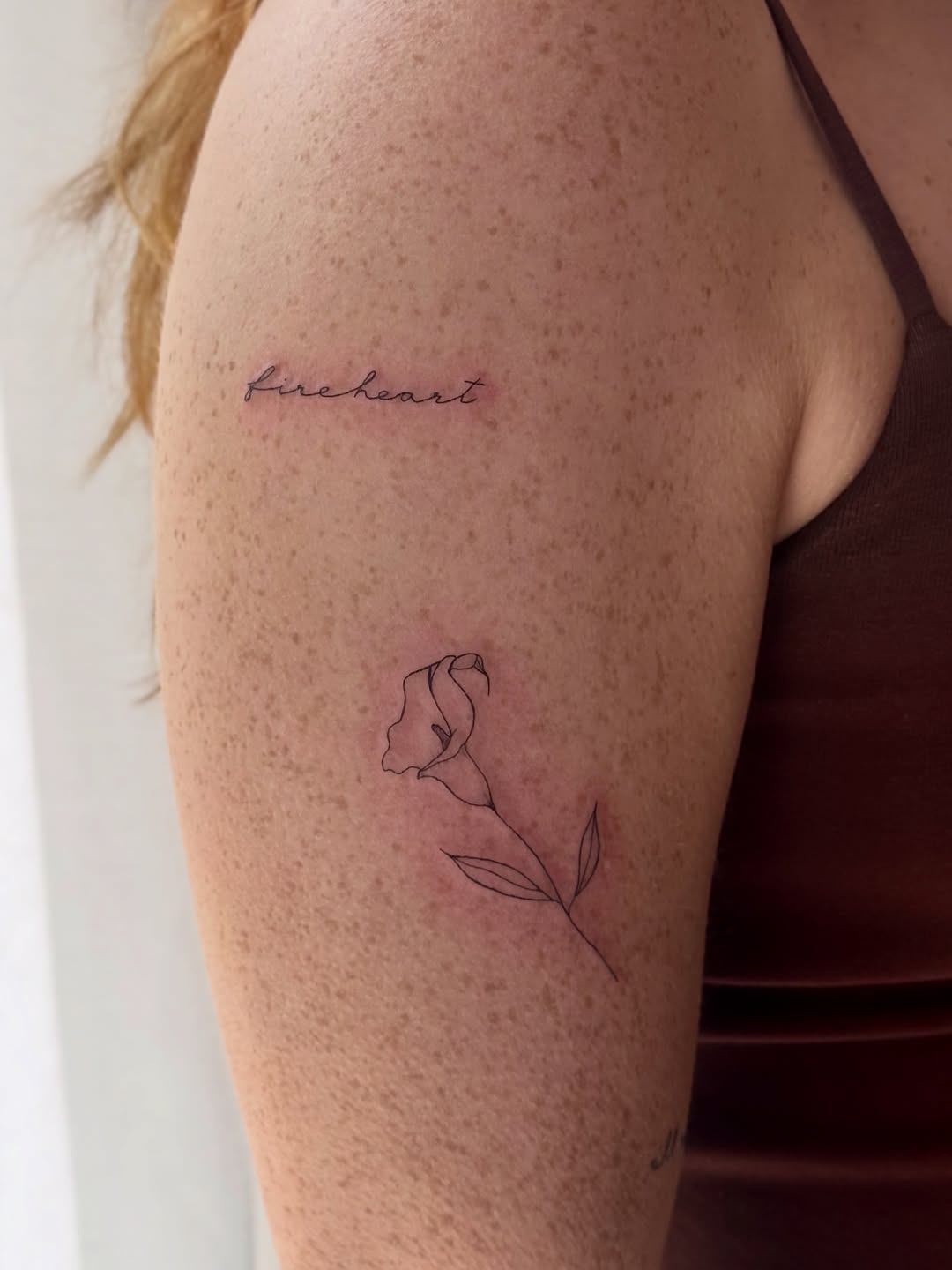 Tattoo by @daintydetailsbyalyssa β fine_line, lettering_script