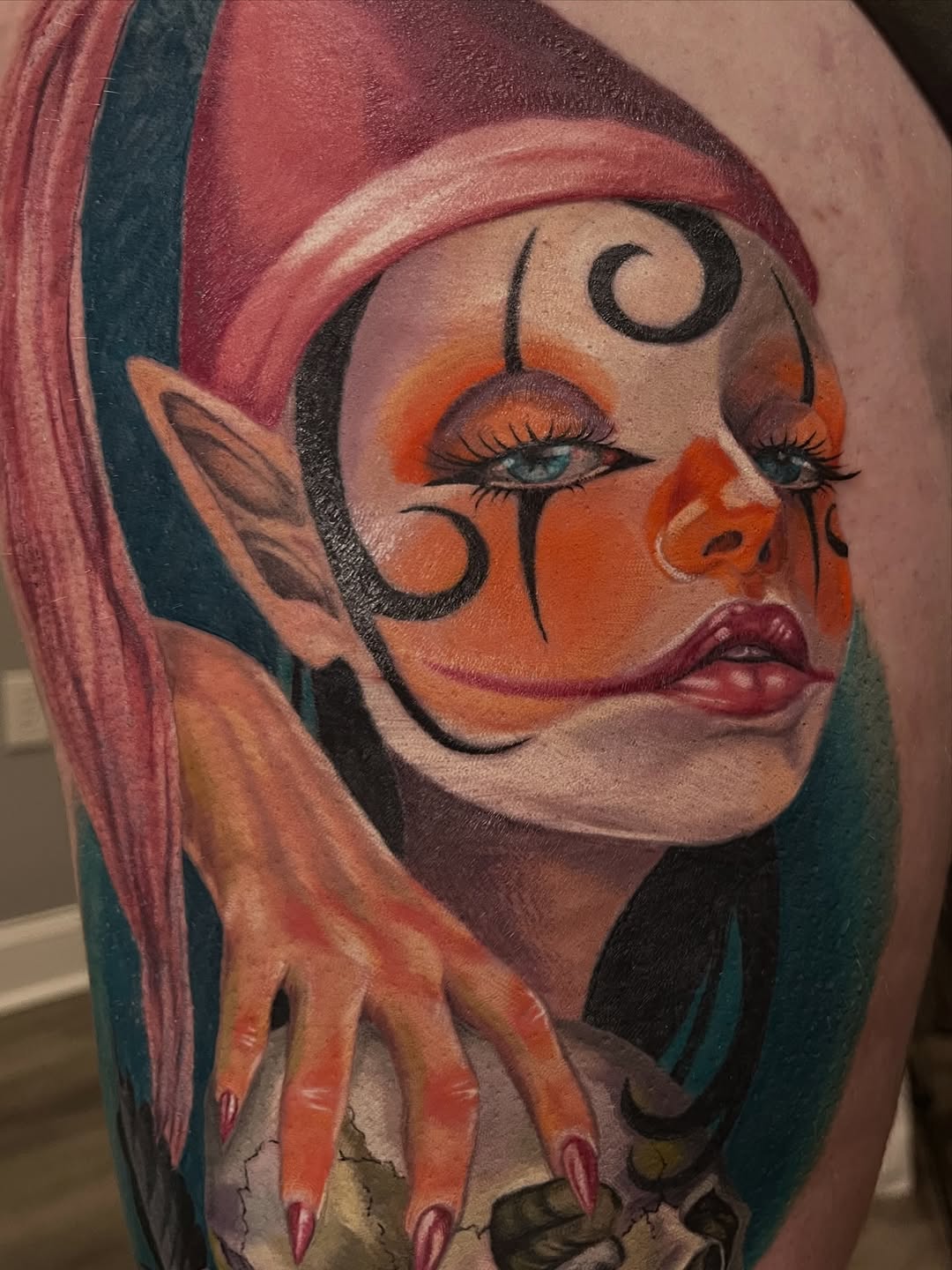 Tattoo by @triple888tattoos — realism, dark_realism