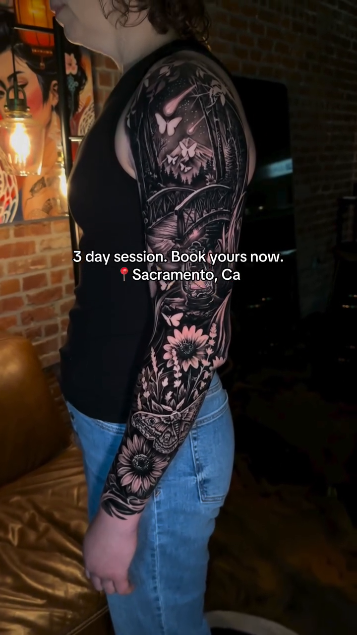 Tattoo by @nick_stratt — dark_realism, black_and_grey