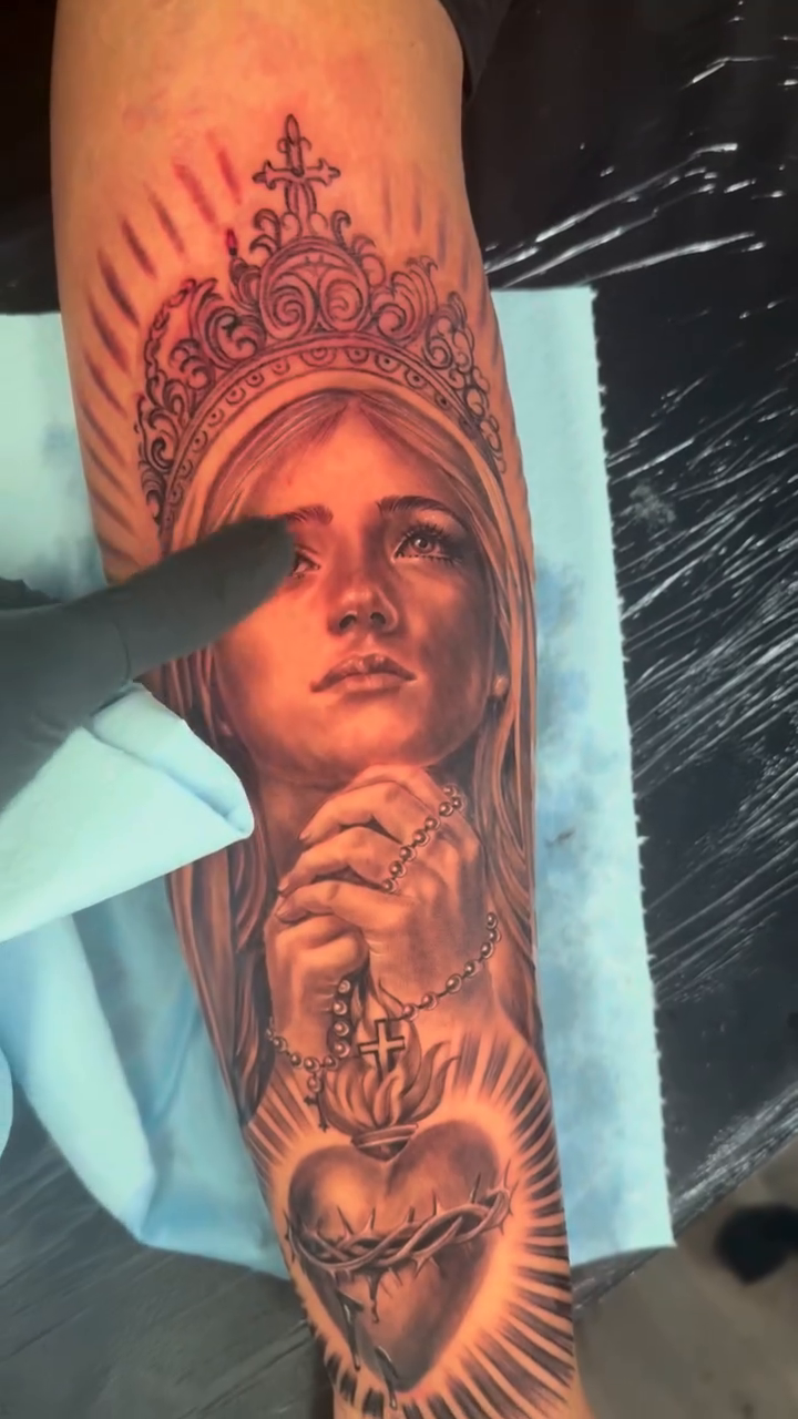 Tattoo by @sergio.tat2s — realism, black_and_grey
