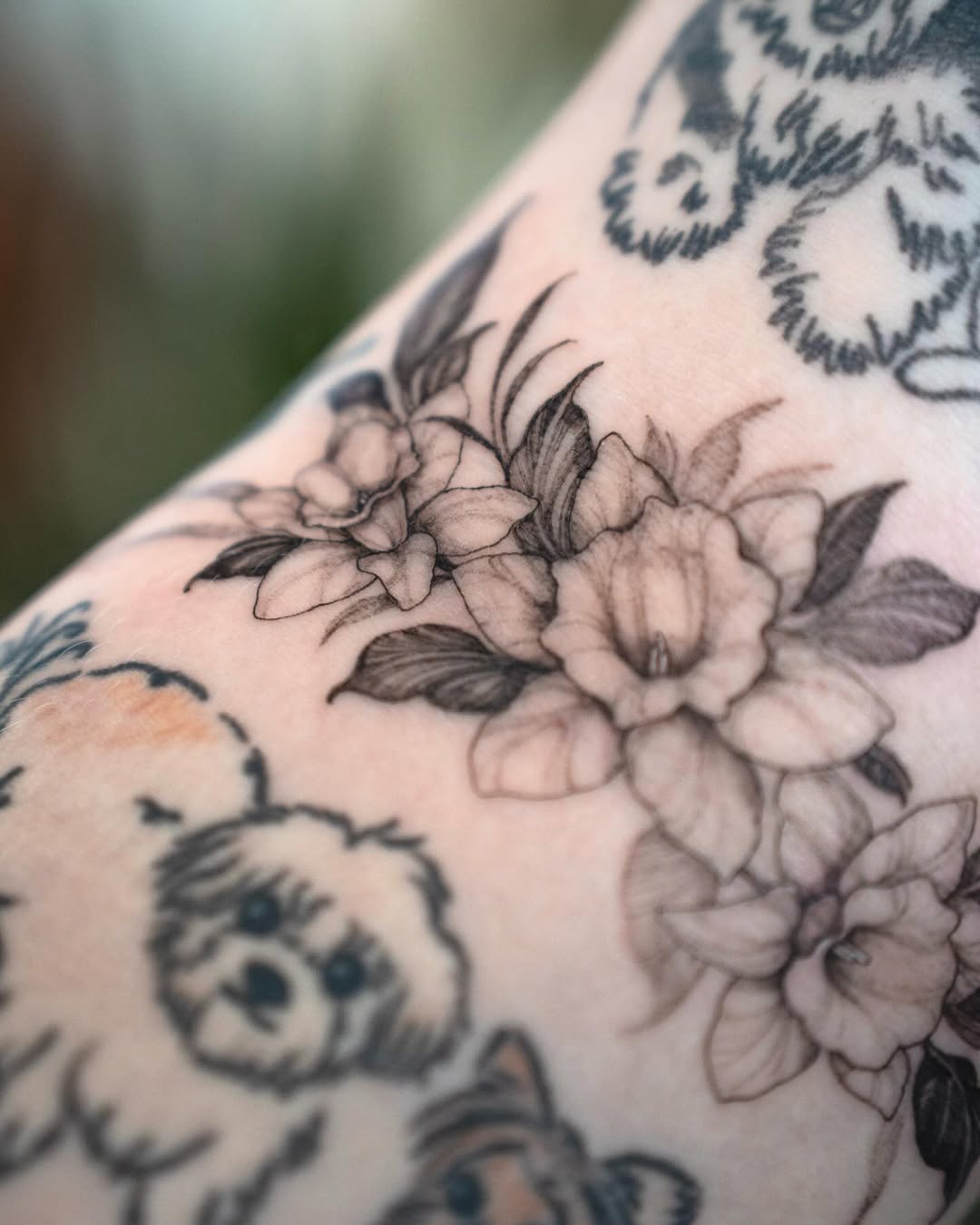 Tattoo by @vanya.ink — black_and_grey, realism