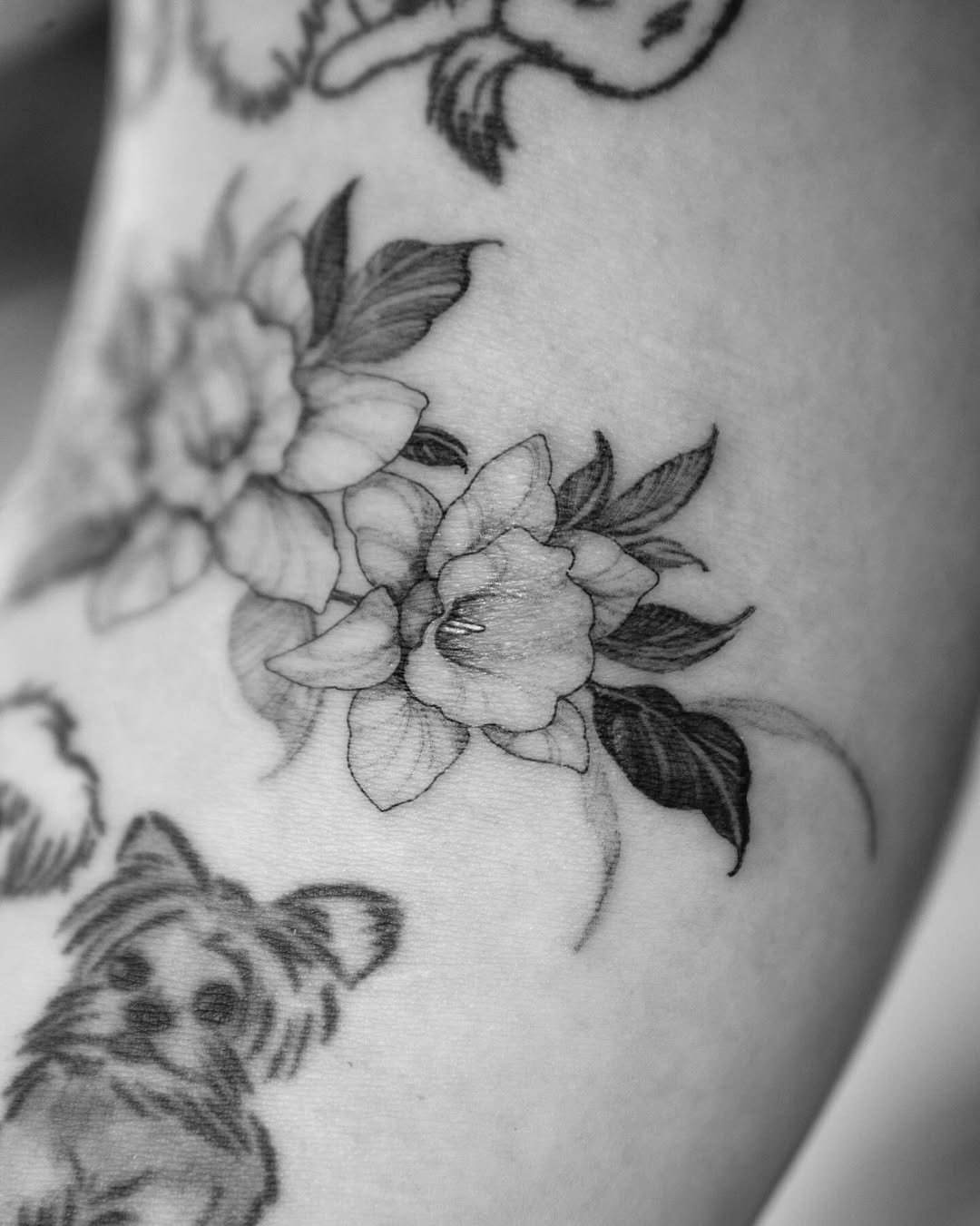 Tattoo by @vanya.ink — black_and_grey, realism