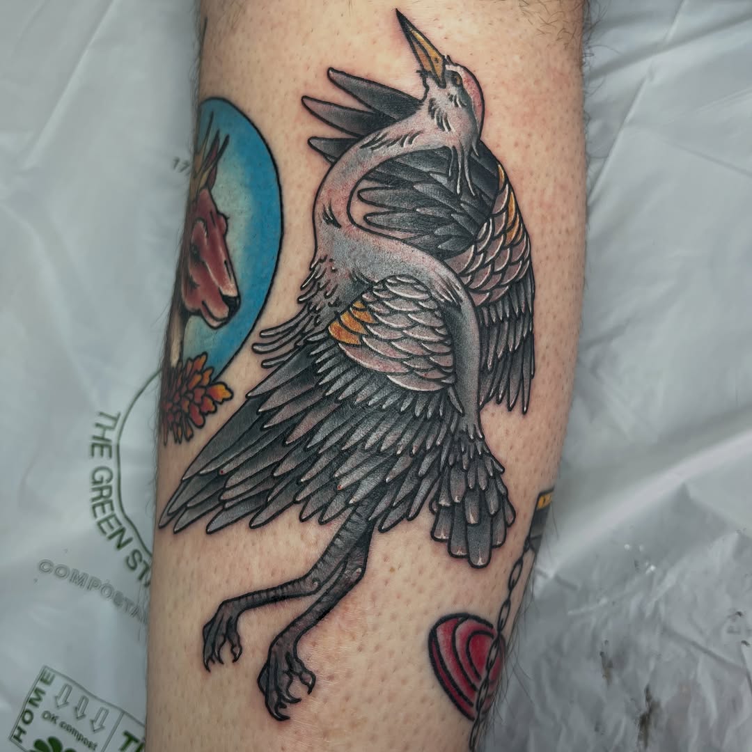Tattoo by @kimberteatro — american_traditional, neo_traditional