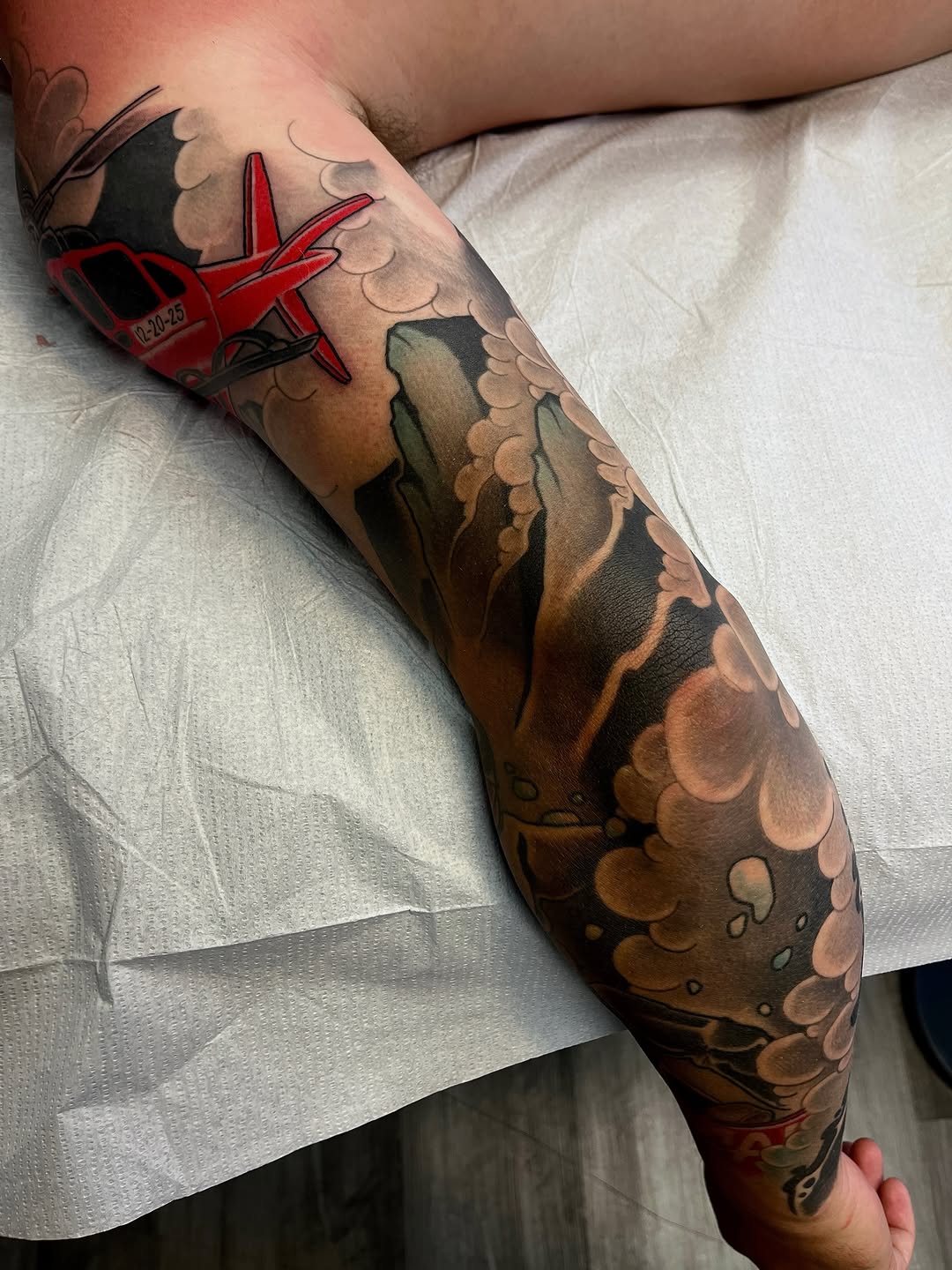 Tattoo by @mac.widow โ realism, black_and_grey
